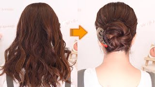 【ロングヘア】簡単すぎるお団子の作り方