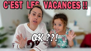 C’EST LES VACANCES ! ON FAIT CE QU’ON VEUT 🤪