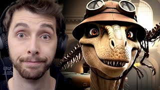 Reacting to Cursed Dinosaur Ai Content