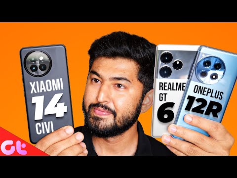 Best Phone Under ₹45000 | Xiaomi 14 CIVI vs Realme GT 6 vs OnePlus 12R