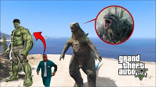 There's Horror Secret Place Godzilla Haunted Squidgame Hulk 😱 GTA V