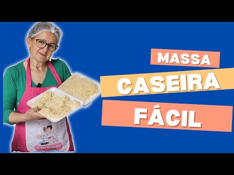 🔥 MASSA CASEIRA QUE DERRETE NA BOCA! 🍝 FAÇA HOJE MESMO ESSA DELÍCIA DA VÓ ELOA! 😋