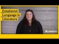 Emotive Language and Literary Analysis