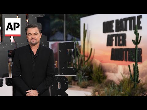 YouTube video thumbnail: Dicaprio: 'One Battle After Another' Holds 'Mirror up to the World we Live in'