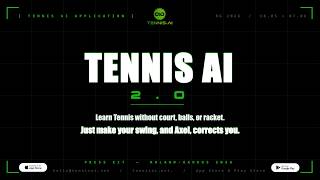 Tennis AI Launch With Coach Axel Overview