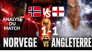 Angleterre - Norvège 1-1, analyse du match de quart de finale de la Coupe du Monde de la FIFA 2026