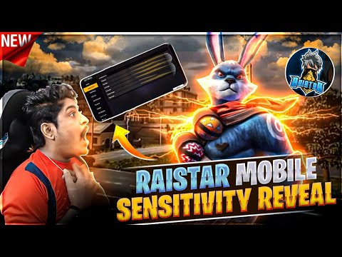 Raistar: The KING of Free Fire Highlights Mobile Sensitivity Reveal GyanGaming Op Reaction