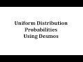 Uniform Distribution and Repair Times