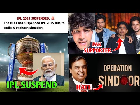 🤯WTF! IPL 2025 Suspend | Mukesh Ambani Hated BY Indian People | R2H & Joginder Fight .
