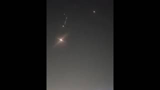 Iran launched a new wave of missiles towards Tel Aviv, Israel.