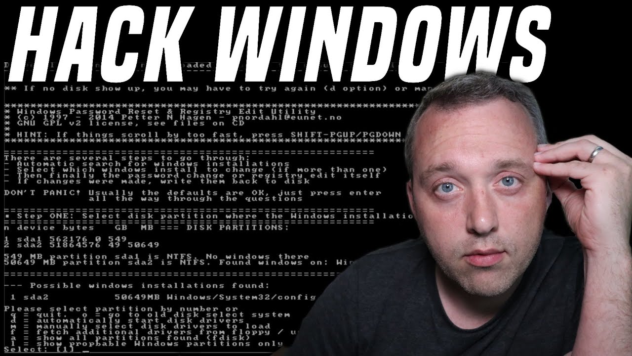 Reset Your Forgotten Windows 10 Password with Freeware - Chris Titus Tech