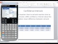 Confidence Intervals and Data Analysis