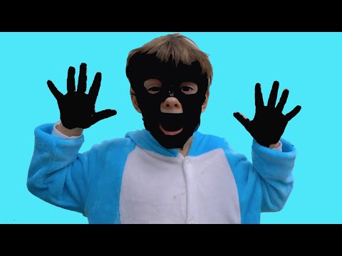 Bogdan are mainile si fata negre | Sketch | Video pentru copii