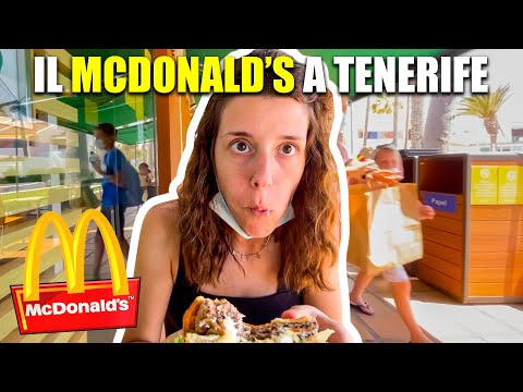 PROVIAMO il McDonald's a TENERIFE! 🍔 È BUONO?