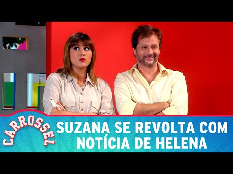 Professora Suzana recebe notícia da recuperação da professora Helena e se revolta | Carrossel 2022