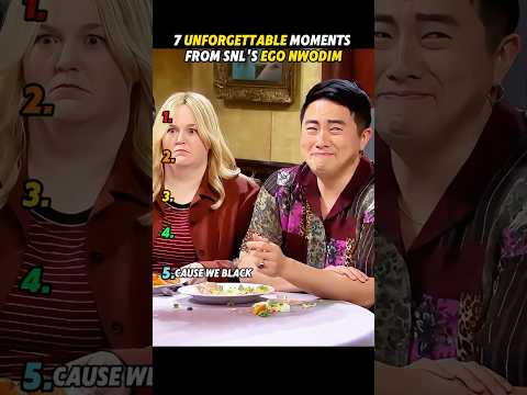 7 Unforgettable Moments from SNL's Ego Nwodim #funny #youtubeshorts #snl