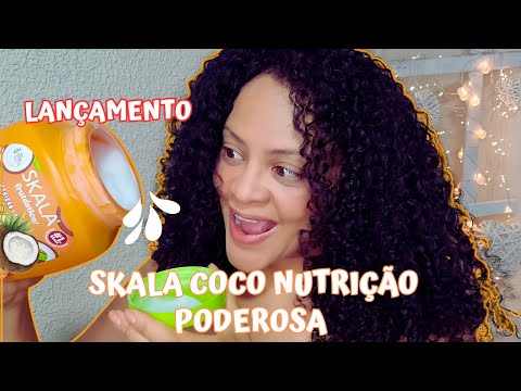 TESTEI O NOVO SKALA FRUTÁTICA NUTRIÇÃO PODEROSA DE COCO PARA CABELOS SECOS FRAGILIZADOS SERÁ?