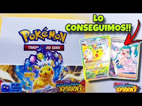 Abri la mejor Booster Box de Surging Sparks