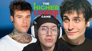 HIGHER and LOWER GAME con PENITENZA!! #challenge