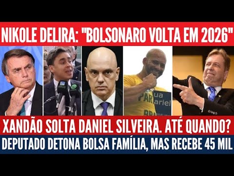 Nikolas diz como "salvará" Bolsonaro, Daniel Silveira aguentará? Lula afaga Galípolo "Não mexerei"