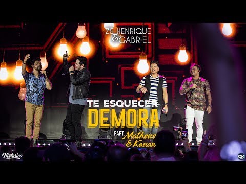 Zé Henrique & Gabriel (Part. Matheus & Kauan) - Te Esquecer Demora - DVD Histórico