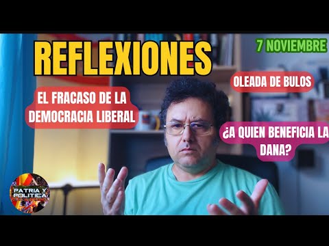 🔴EMISIÓN EN DIRECTO:  EL FRACASO DEMOCRÁTICO Y LOS BULOS / A QUIEN BENEFICIA / EL REY