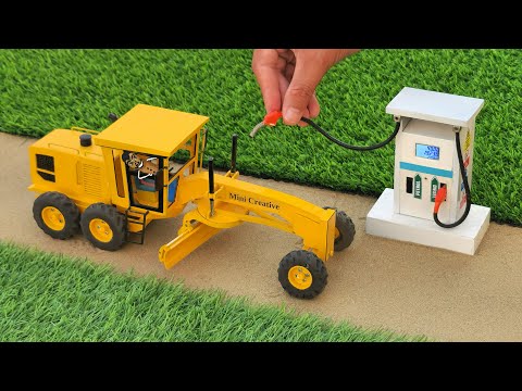 Top most creative Diy tractor vidoes science projects | grader machine @sanocreator | @MiniCreative1