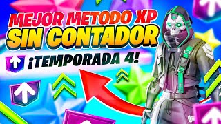 "MAPA de XP" SIN CONTADOR Como SUBIR RAPIDO de NIVEL en Fortnite *Temporada 4 Cap 6* MAPAS DE XP!