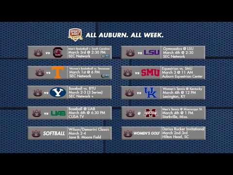 This week in Auburn sports | 03.01.18