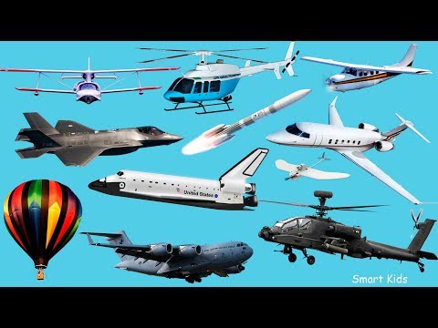 Learn Air Transport part 2 for Children in English | Car and Transport  for Kids  in English