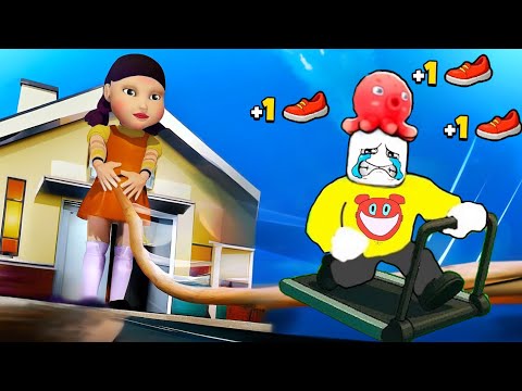 どんどんスピードが上がるイカゲームから脱出しようロブロックス【 Roblox 】