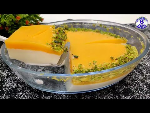Ramzan me Dil jeetne ke liye 3-4 cheezo se banaye ye Halal dish | Milk orange Sweet pudding custard
