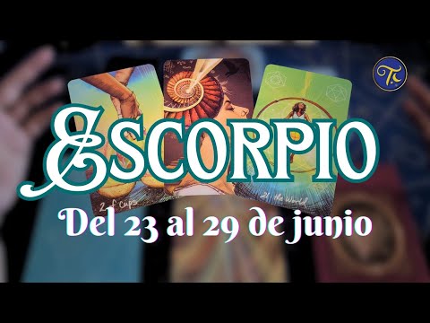 ♏️ #ESCORPIO EL DOLOR ES INEVITABLE. DEJARÁS DE SUFRIR EN CUANTO TE LANCES. #TAROT SEMANAL