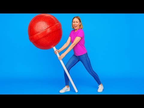 DIY SUCETTE GÉANTE ! 😲 La plus douce surprise que vous ayez jamais vue par 123 GO! CHALLENGE
