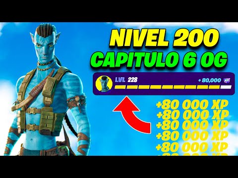 [MAPA de XP] Como *SUBIR RAPIDO DE NIVEL* en FORTNITE *BUG de EXPERIENCIA* Capítulo 6 Temporada 1 OG