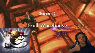 Skylanders Spyro Adventure 12 : troll warehouse 100%