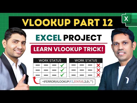 Master VLOOKUP with a Real-World Project: Step-by-Step Guide!