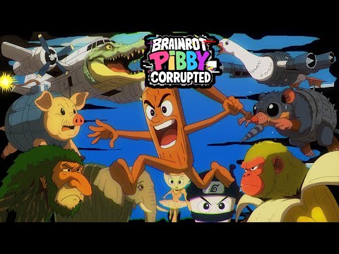 BRAINROT: ANIME OPENING But Corrupted with Pibby | Come and  Learn with Pibby x Brainrot Animation