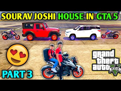 Sourav Joshi Thar In Gta 5,Sourav Joshi Fortune,Sourav Joshi Playing Gta 5,Sourav Joshi House GTA 5