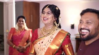 ചോറ്റാനിക്കരയിൽ എന്റേ വീടിനടുത്തു നിന്ന് ഒരു Happy Bride | Kerala Wedding Bridal Makeup | Vikas Vks