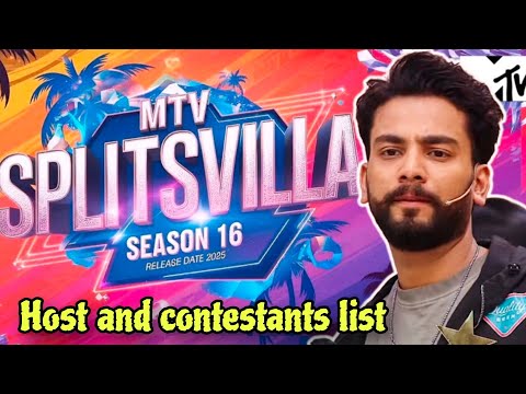 Splitsvilla 16 starting date ! Splitsvilla new season host Elvish yadav ! Splitsvilla 16 contestants