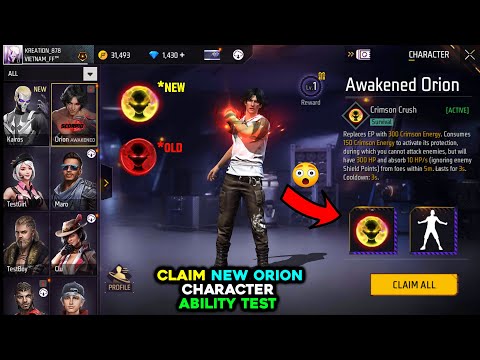 CLAIM AWAKENED ORION CHARACTER OB44🔥 -