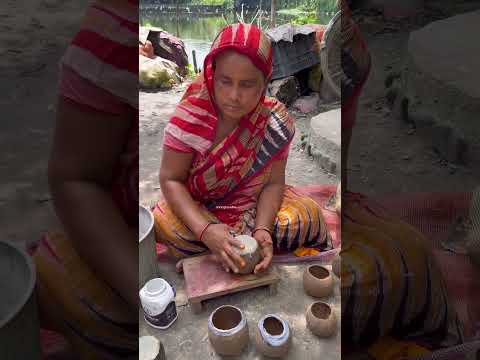 नारियल की डफली से बनाया कमल का यन्त्र😍 #factory #shorts