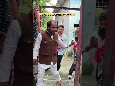BEFORE BECOMING PRADHAN #shorts