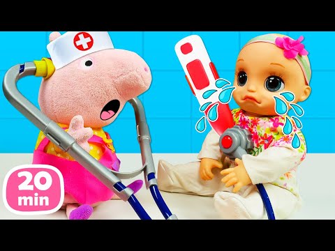Baby Alive est malade ! Qu'est-il arrivé à la petite fille ? 🩺 Jeux de docteur pour enfants