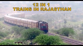 [12 in 1] Diesel Trains Paradise at Bikaner : Sealdah Duronto + Ranakpur Express + Many more