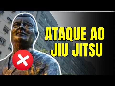 A VERGONHA Que Fizeram com a Estátua do CARLSON GRACIE