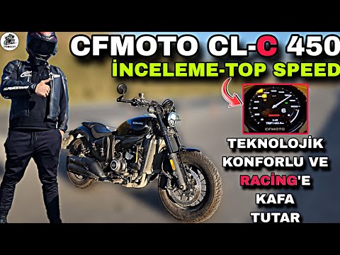 CANİCE HIZLANAN CFMOTO CL-C 450 İNCELEME VE TOP SPEED & ABS+TCS+LED FARLAR VE MÜKEMMEL GÖSTERGE !..