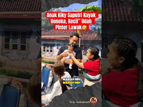 Anak Kiky Saputri Kayak Boneka, Kecil” Udah Pinter Lawak🤣 #ayutingting #kikysaputri #andretaulany