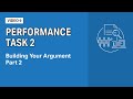 Developing and Presenting Arguments